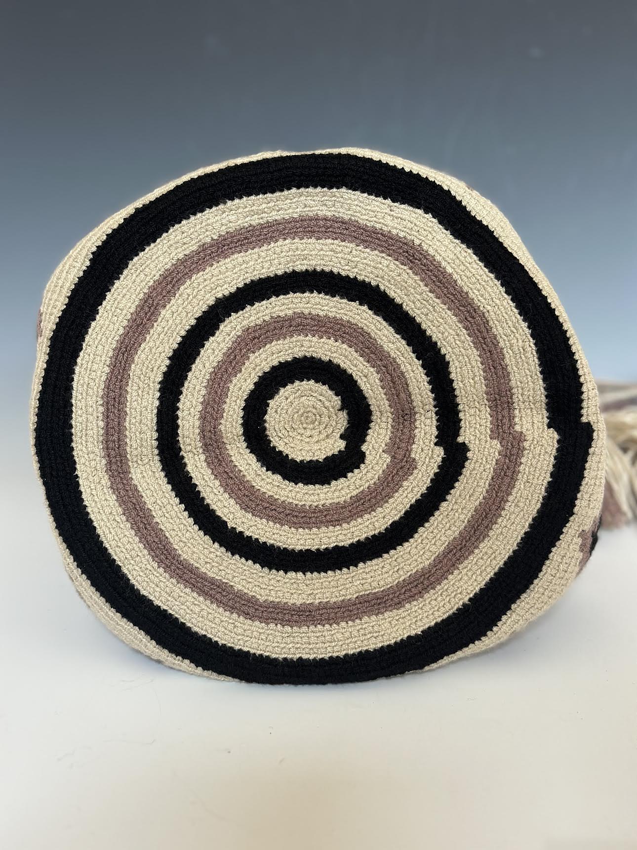 Handmade Crossbody Bag, Lila Mochila