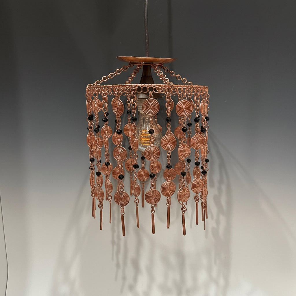 COPPER LAMP SHADE