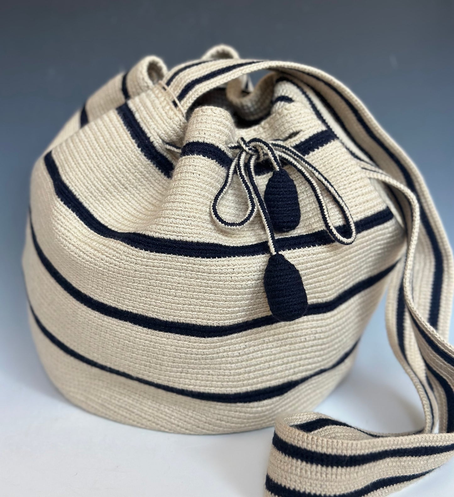 Handmade Crossbody Bag, Sencilla Mochila