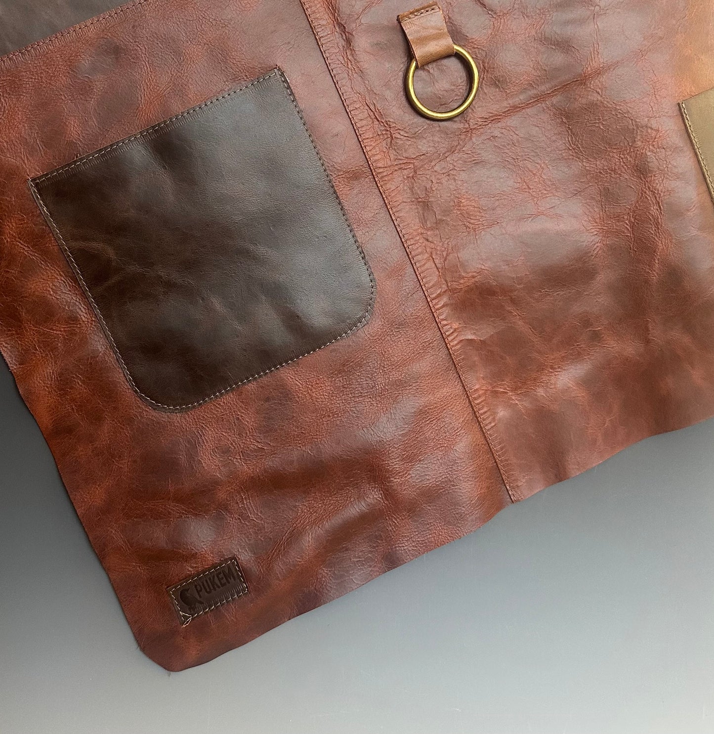 Genuine Leather Apron, for BBQ, Woodworking, Blacksmith