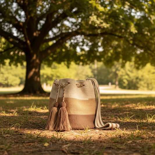 Handmade Crossbody Bag, America Mochila