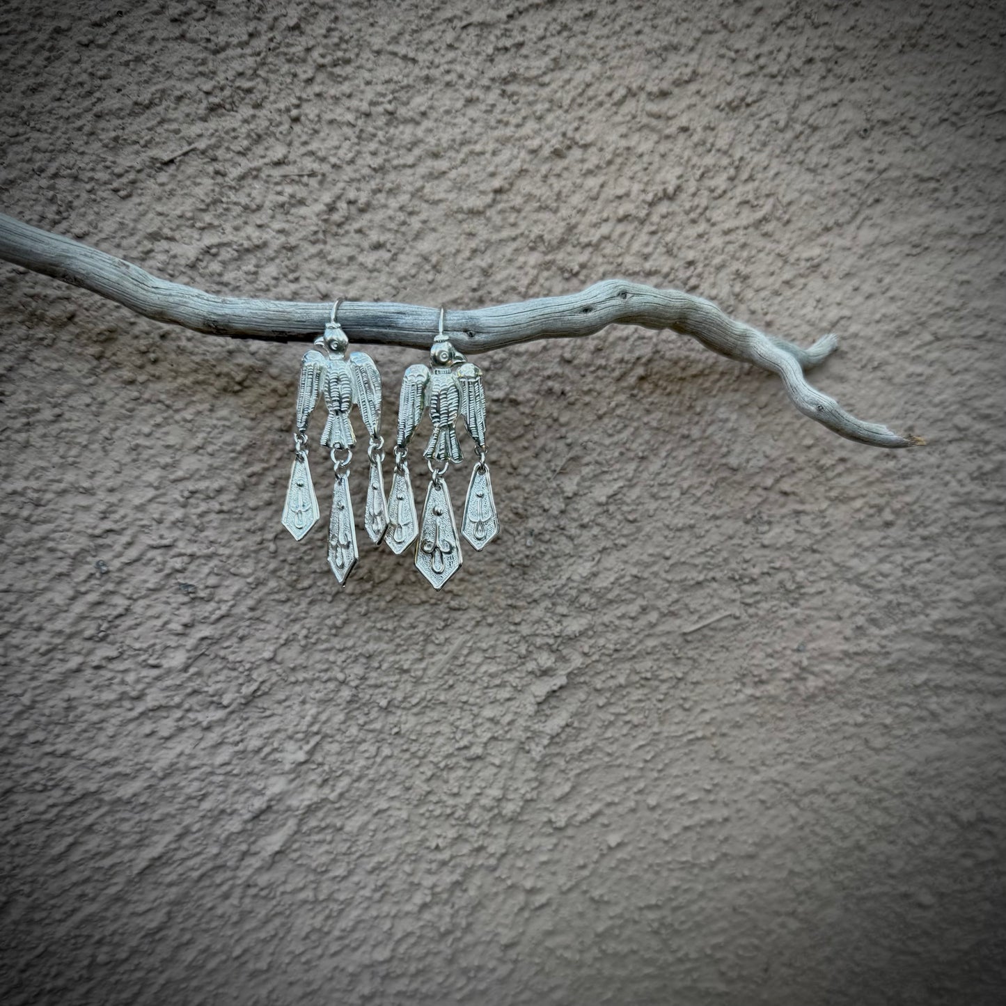 Condor Silver Earrings
