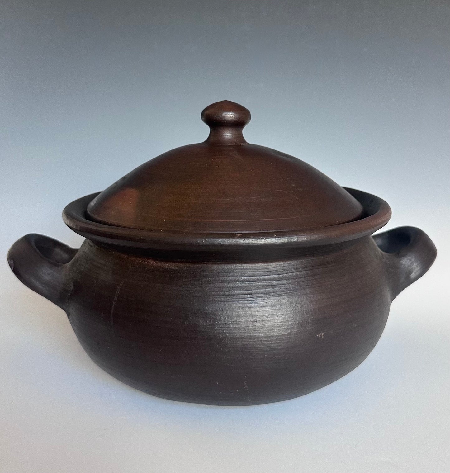 Authentic Handcrafted Pomaire Clay Pot (Olla de Greda)