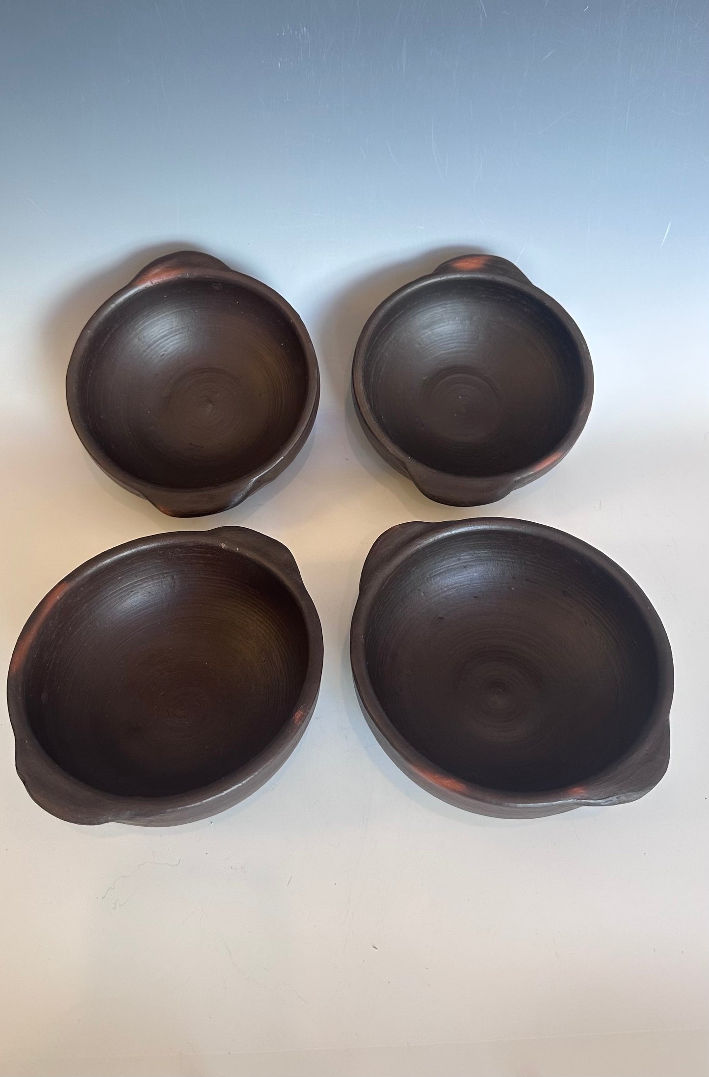 Traditional Clay Bowls set of 4
