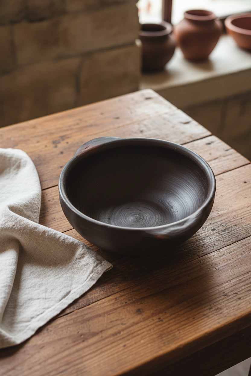 Traditional Clay Bowls set of 4