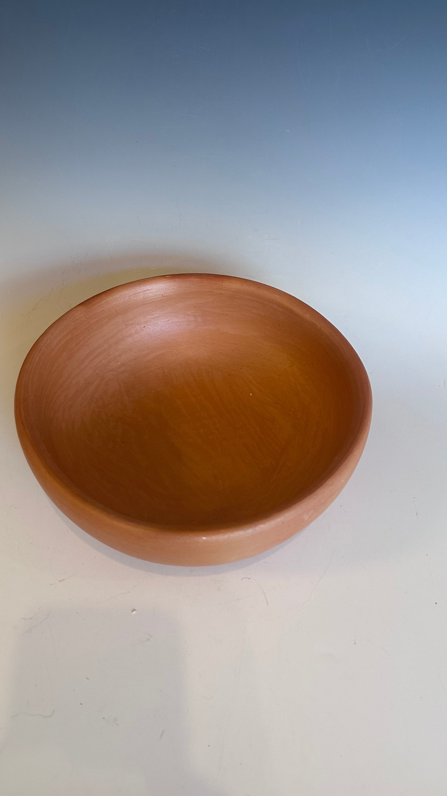 Round Pomaire Greda Clay Bowl