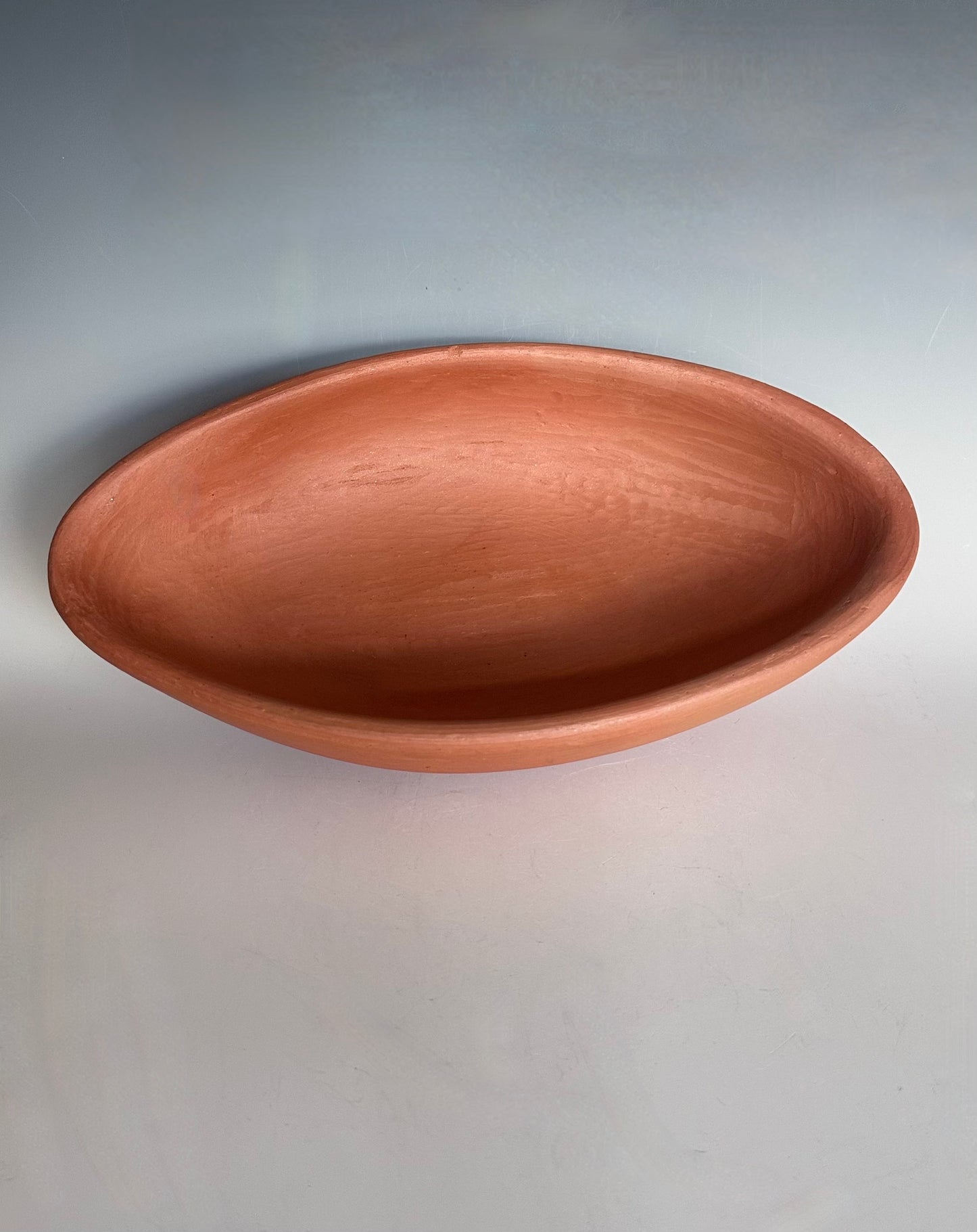 Oval Pomaire Greda Clay Bowl