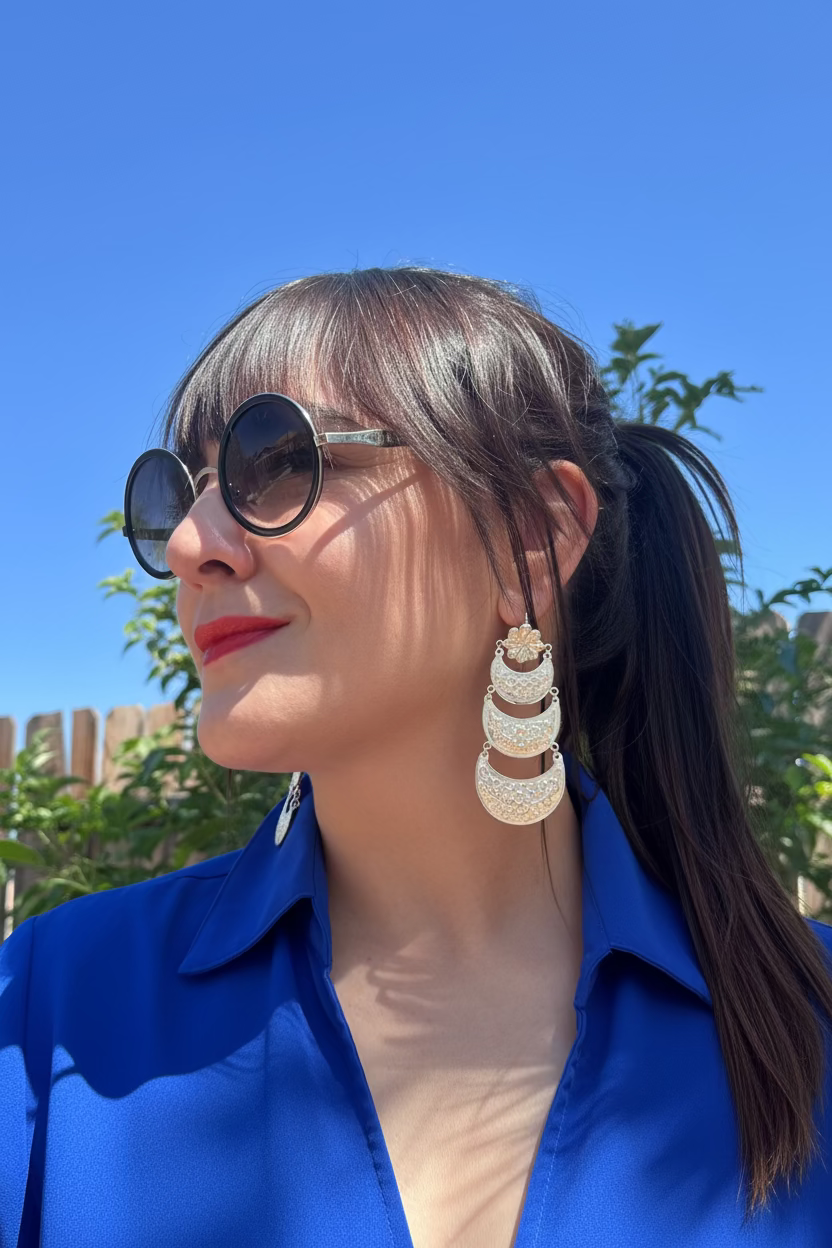 Andean Bloom Earrings - Flor de los Andes