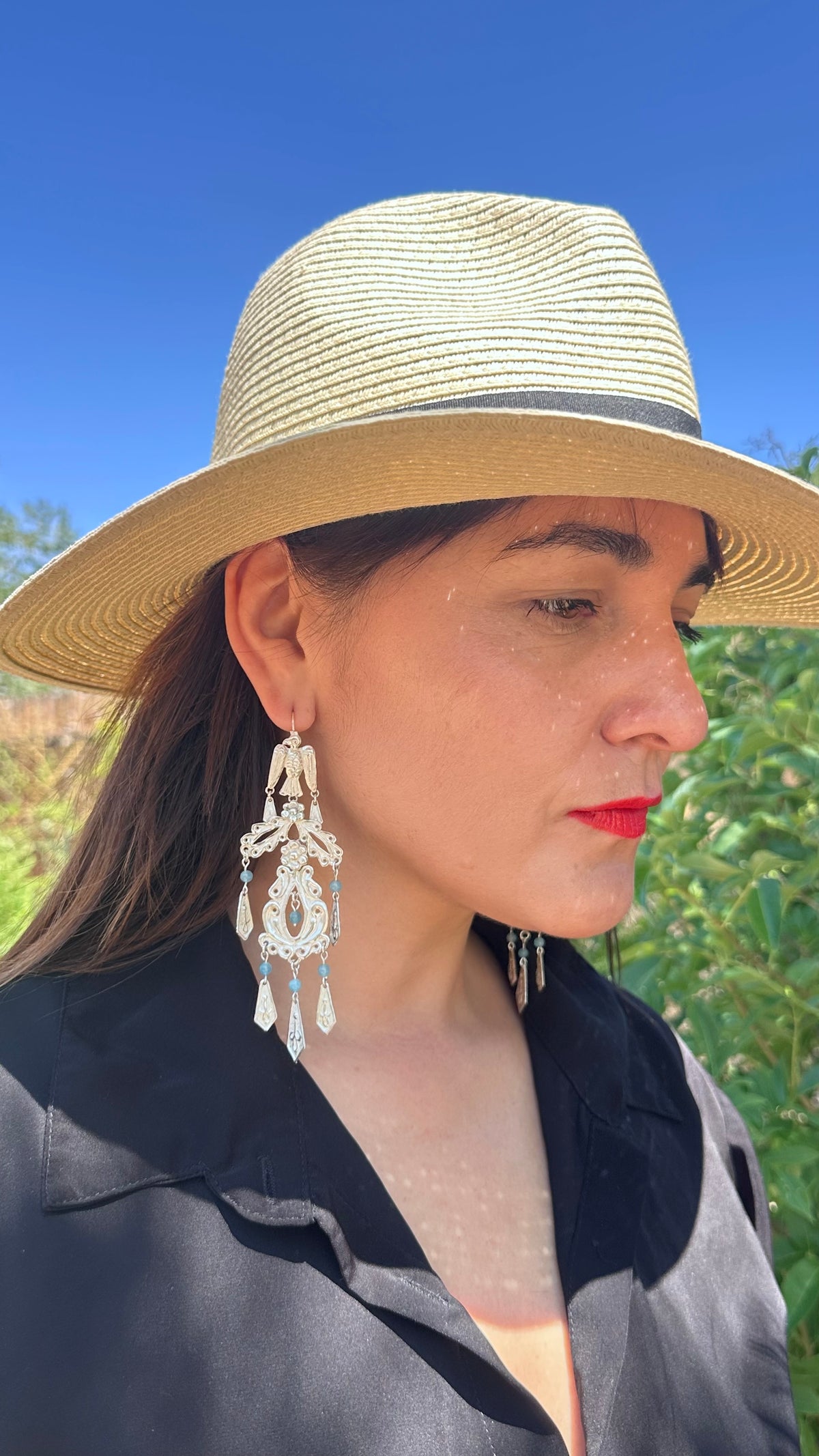 Condor Silver Earrings