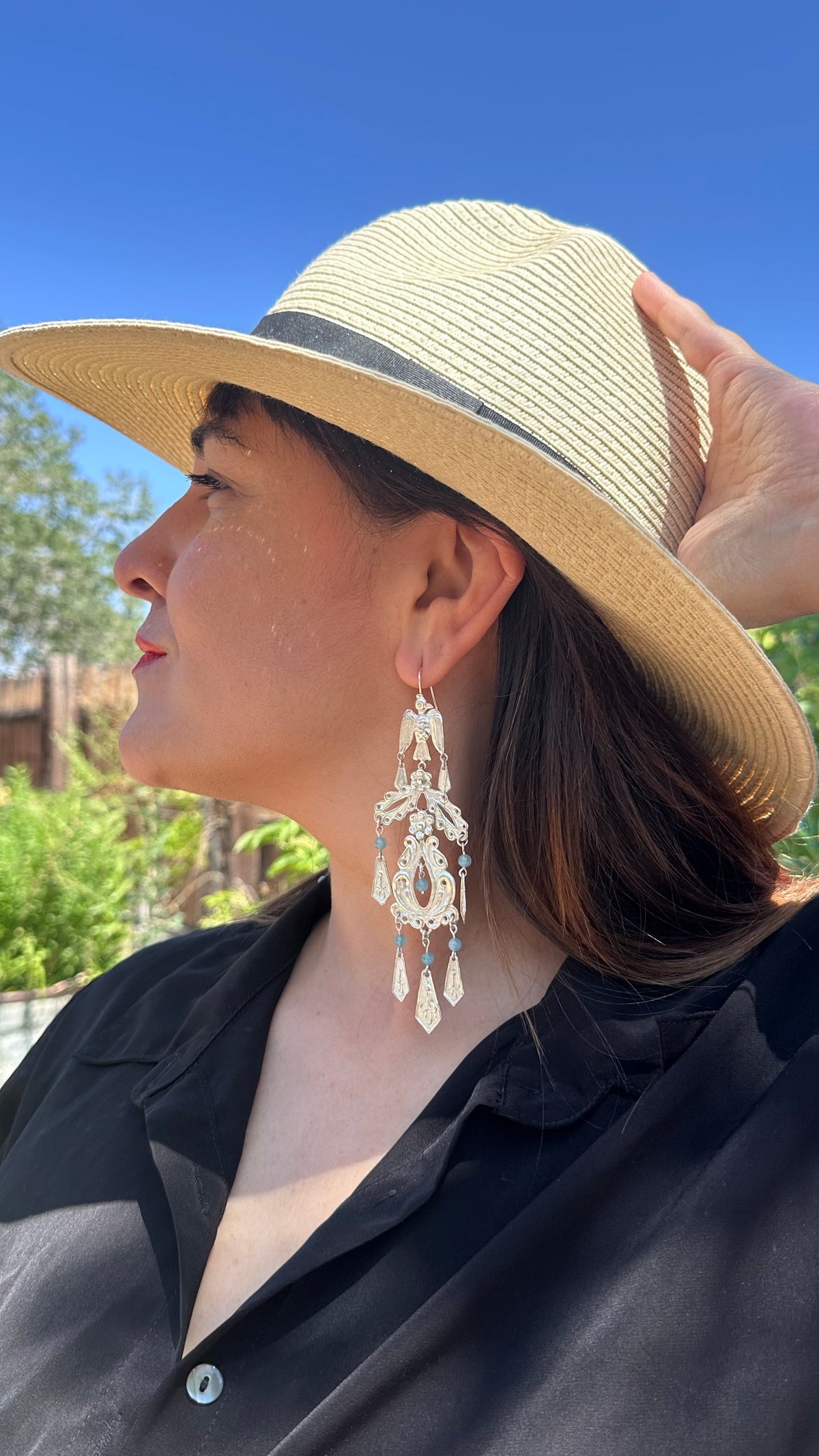 Condor Silver Earrings