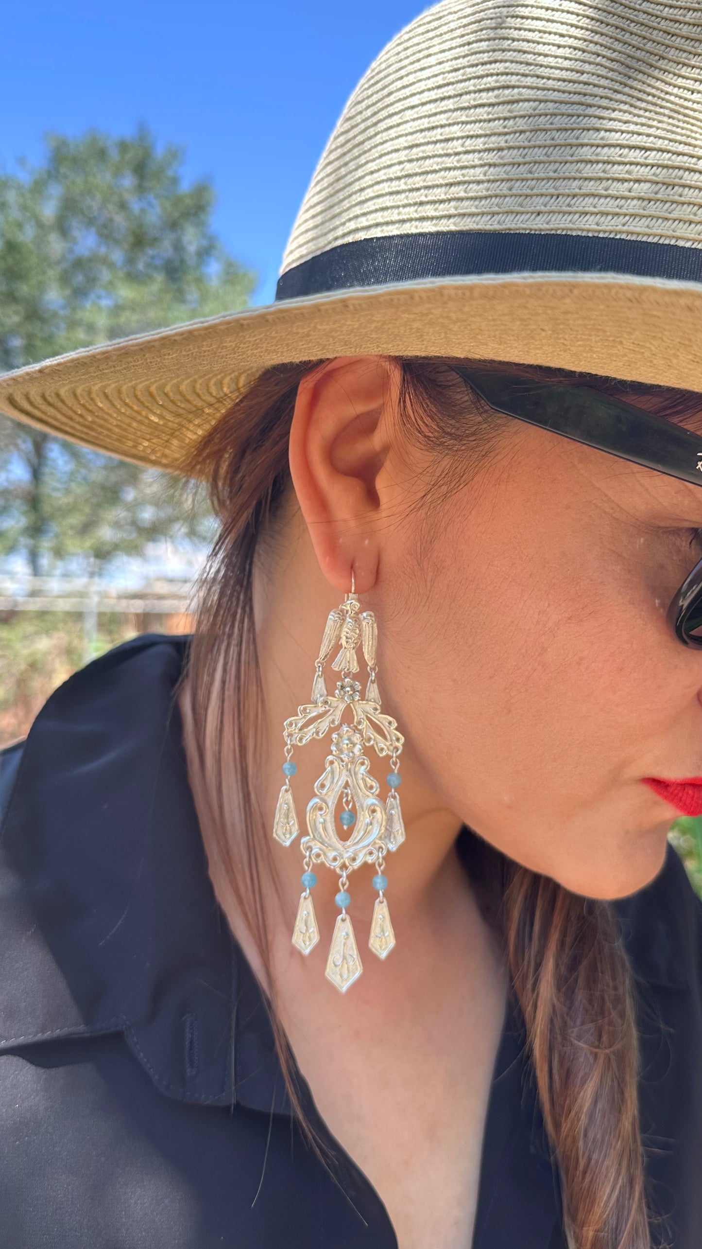 Condor Silver Earrings