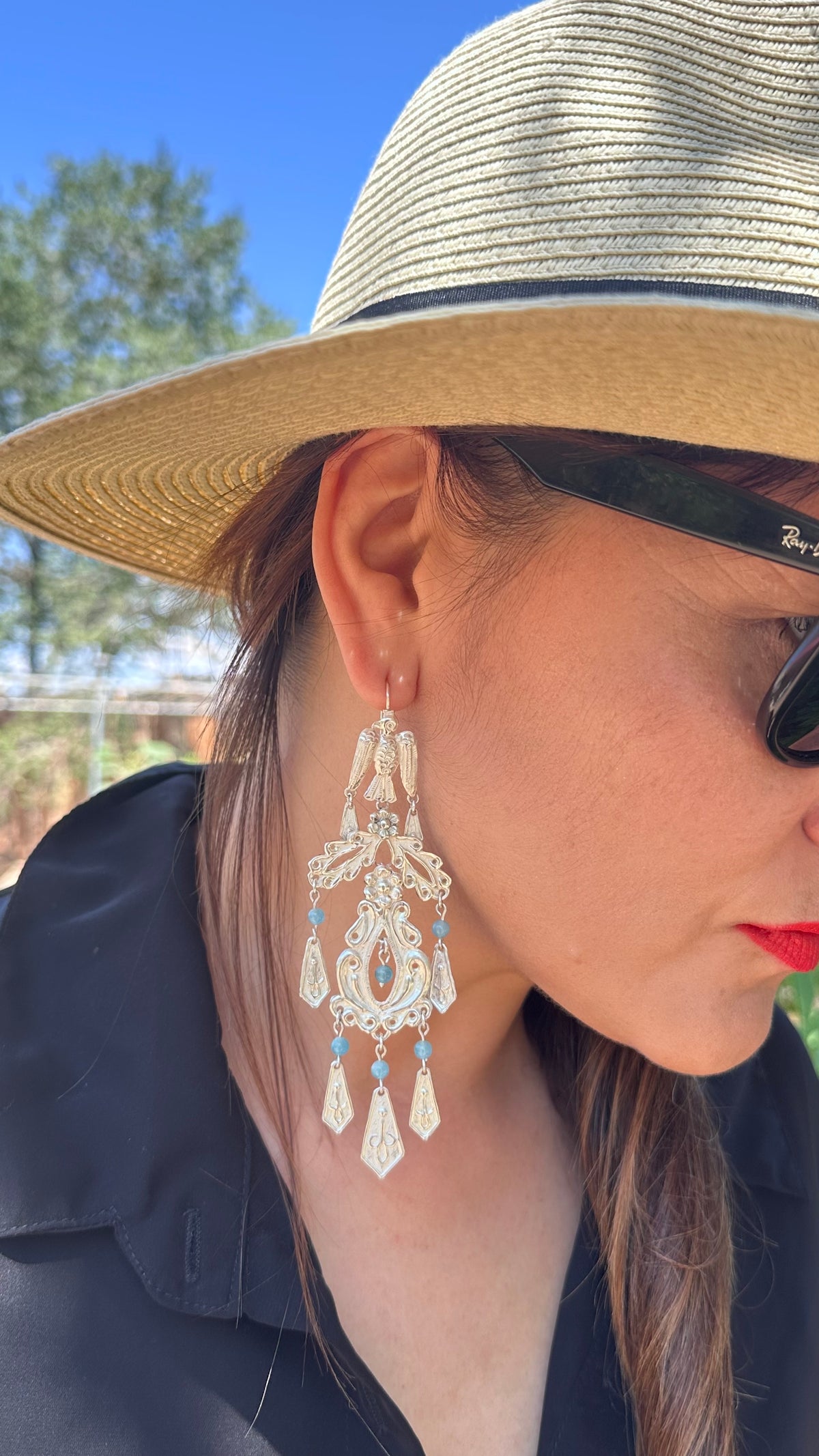 Condor Silver Earrings