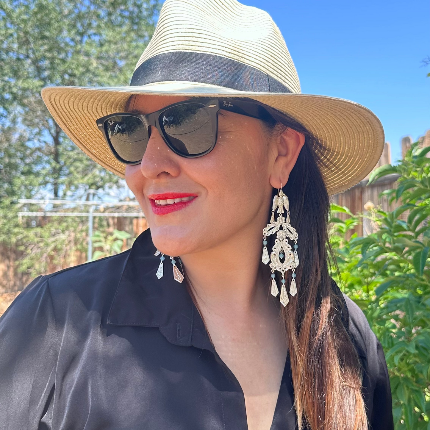 Condor Silver Earrings