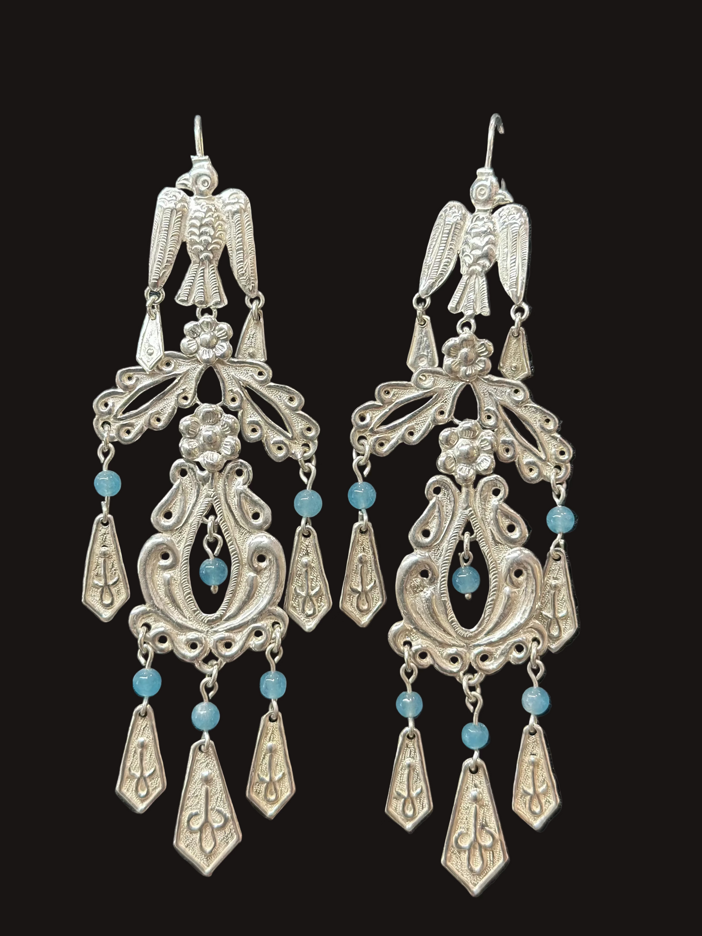 Condor Silver Earrings