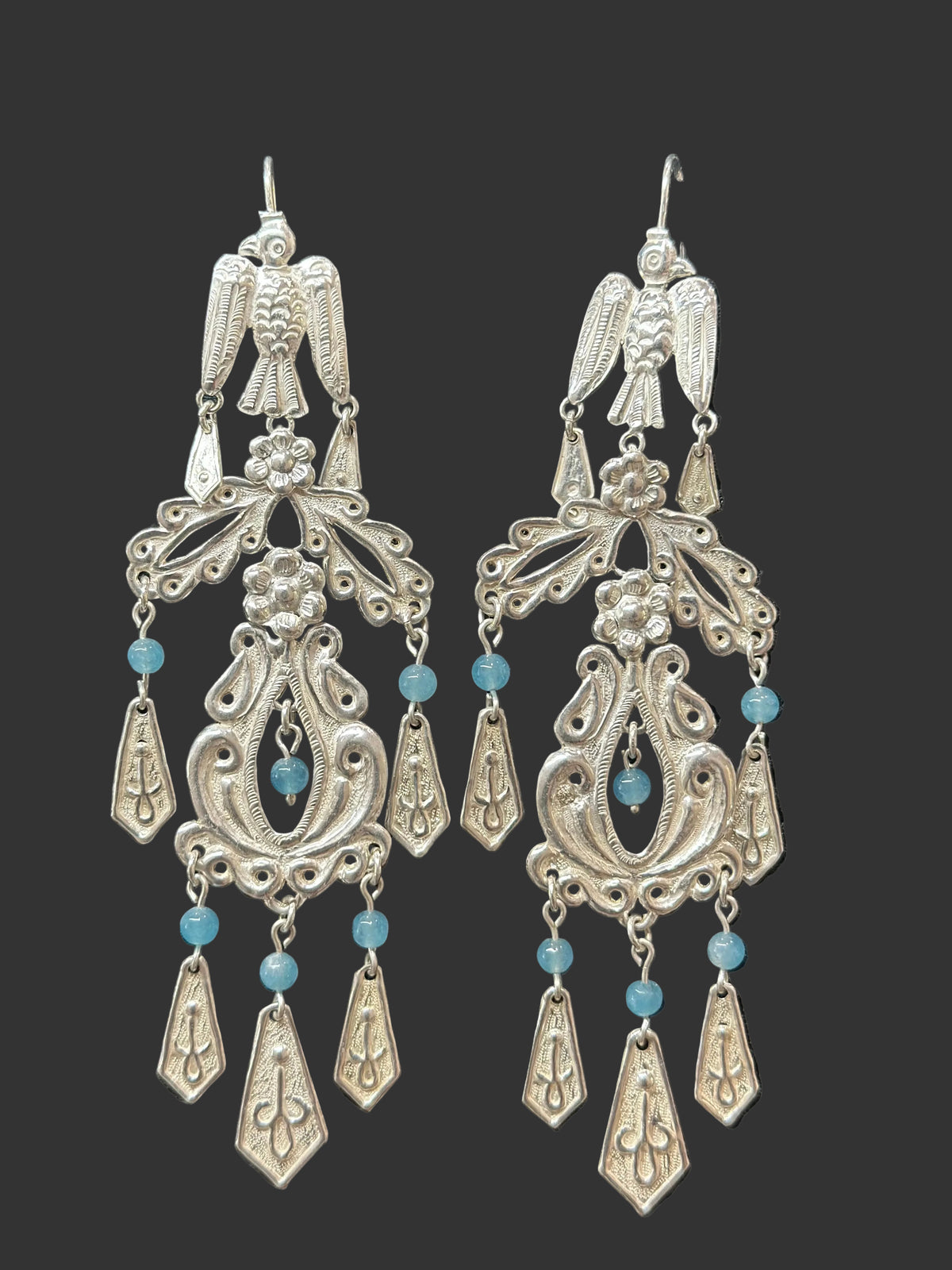 Condor Silver Earrings