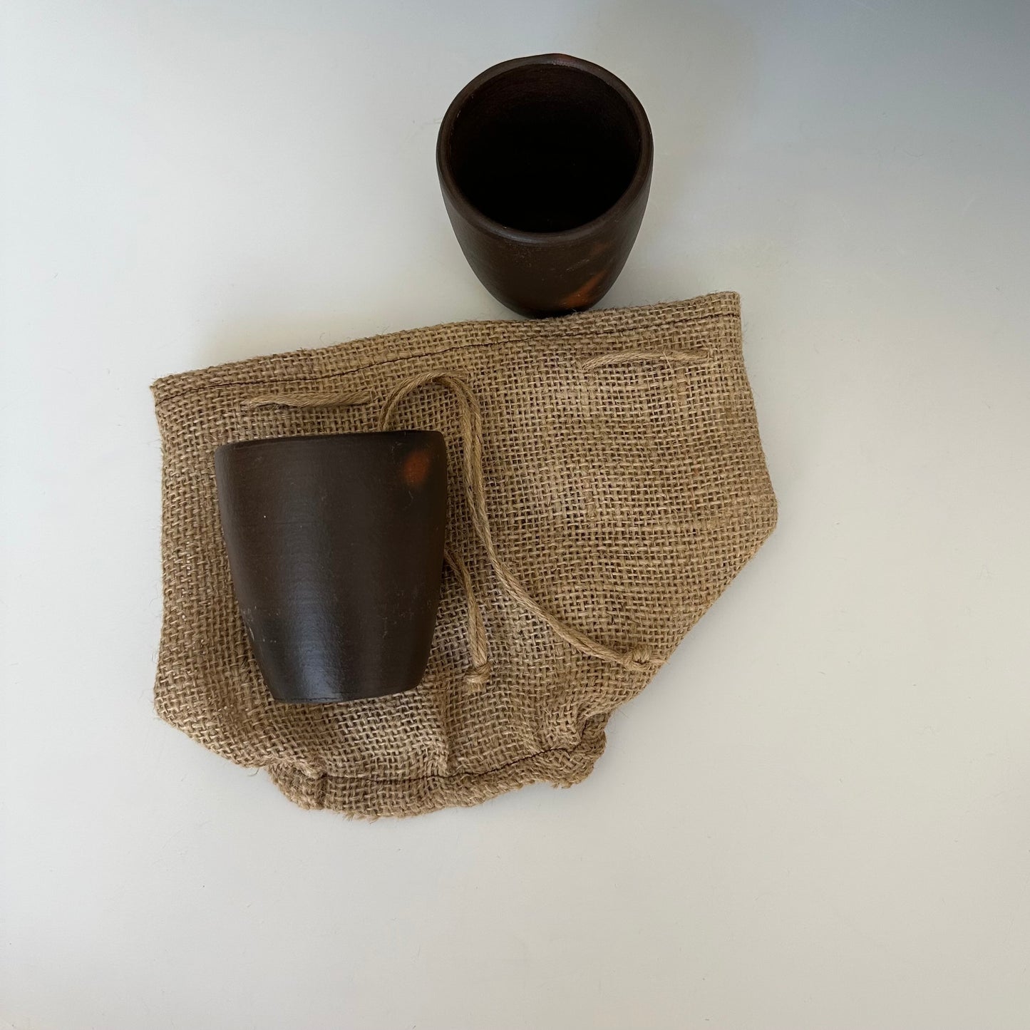 Pomaire Clay Glasses – Set of 4