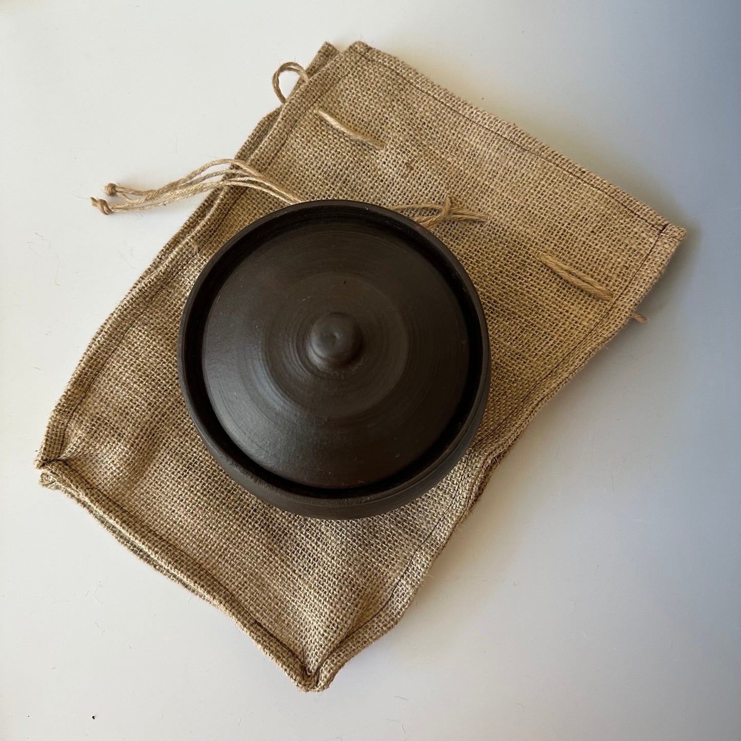 Pomaire - Clay Salt or Sugar Bowl